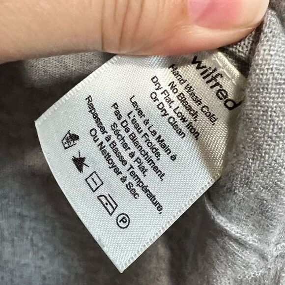 Aritzia Wilfred Wool Side Slit Sweater Size S - Picture 5 of 7